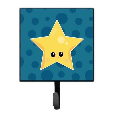 Jensendistributionservices Weather Night Star Face Leash or Key Holder MI1716634